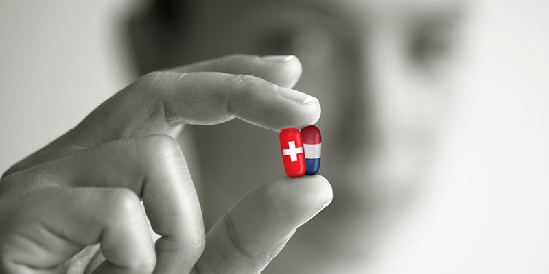 Universal Insurance for Pharmaceuticals in Switzerland and the Netherlands