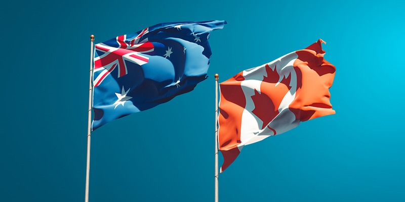 Understanding the Prosperity Gap between Australia and Canada