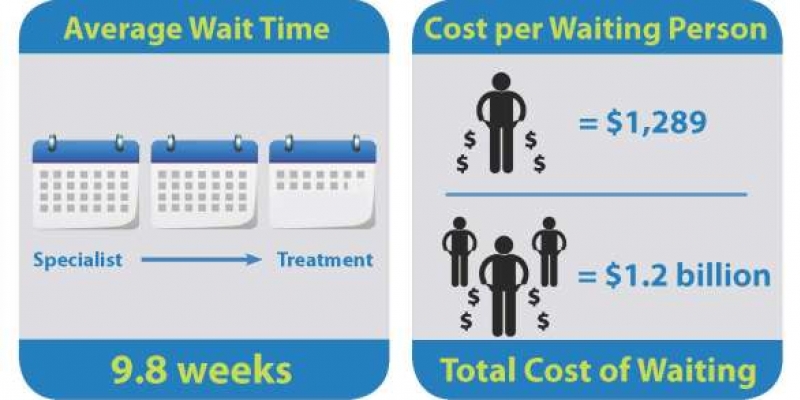 Private Cost of Public Queues for Medically Necessary Care